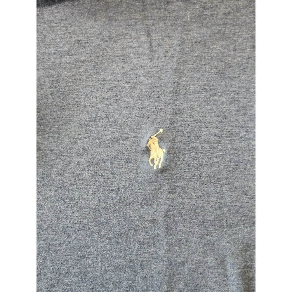 Polo Ralph Lauren Mens L Pima Cotton Soft Touch Polo Blue Classic Fit Logo Shirt